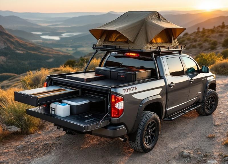 Toyota Tundra overland bed build
